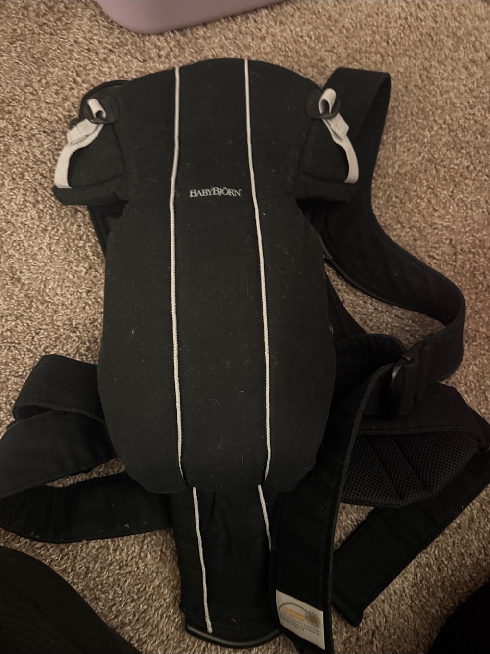 Baby Bjorn Black Carrier One-Piece